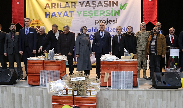 Ağrı'da arıcılığın yaygınlaştırılması için destek verildi