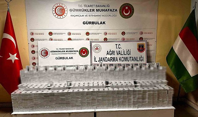 Ağrı'da kaçak sigara operasyonu: 10 gözaltı