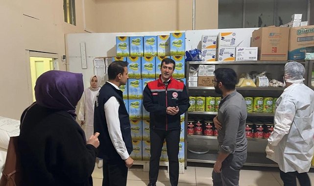 Ağrı'da okul yemekhanelerine hijyen denetimi
