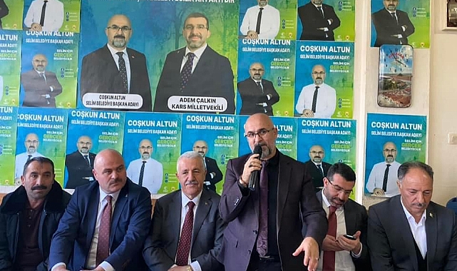 AK Parti Selim seçim koordinasyon merkezi açıldı