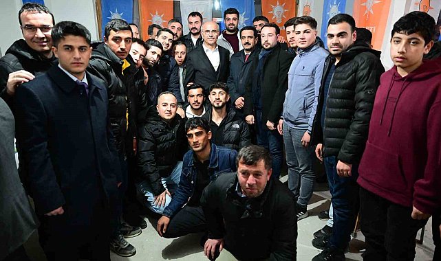 AK Parti'nin Büyükşehir Adayı Sami Er, seçim çalışmalarını sürdürüyor