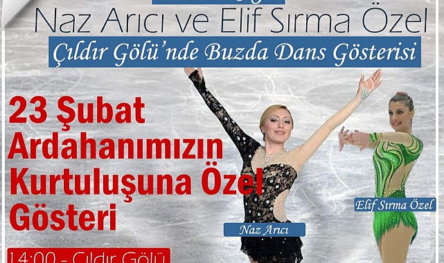 Ardahanlı Naz Arıcı, buz üstünde dans edecek