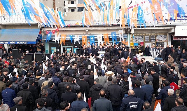 Başkan Sekmen'e Horasan'da coşkulu karşılama