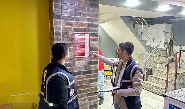 Bingöl'de 26 işletmeye idari para cezası kesildi