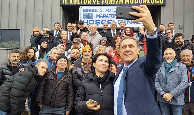 Bingöl'de 3 gün sürecek olan fotoğrafçılar maratonu başladı