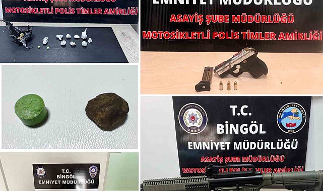 Bingöl'de aranan 3 şahıs yakalandı