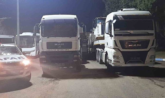 Bingöl'de Erzincan'a destek