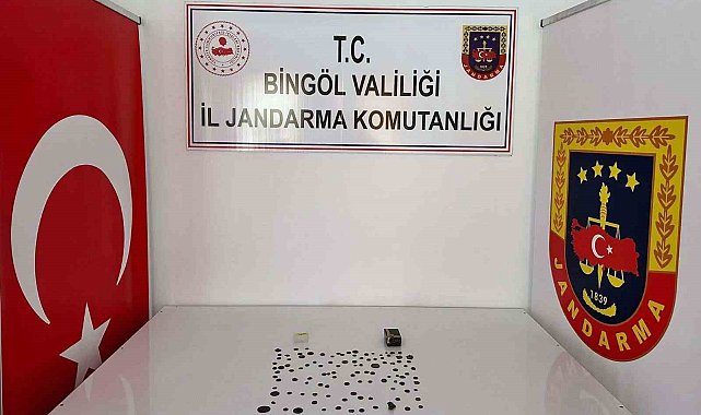 Bingöl'de tarihi eser operasyonu