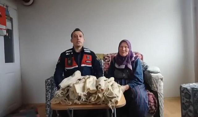 Bolu'dan Sarıkamış'a yürek ısıtan "Tiftik çorapları"