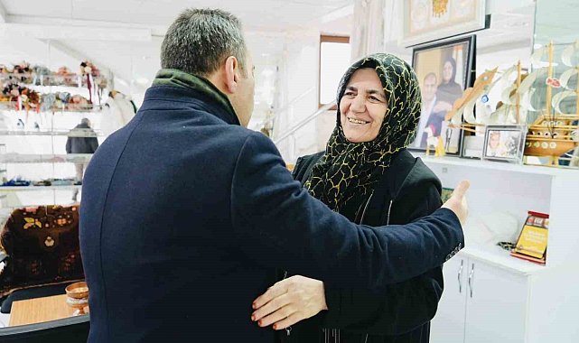 Cumhur İttifakı adayı Senger, esnaf ziyaretlerini sürdürüyor