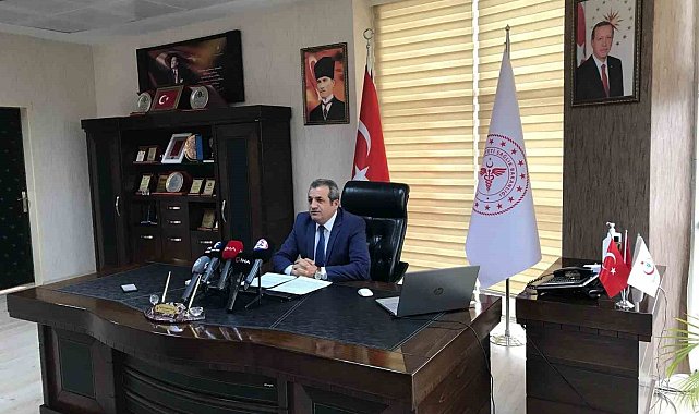 Elazığ'da 2023'te 7 milyon 514 bin 25 kişi muayene oldu