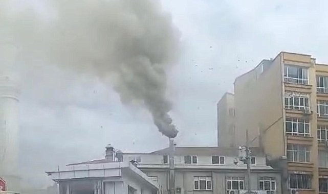 Elazığ'da baca yangını korkuttu