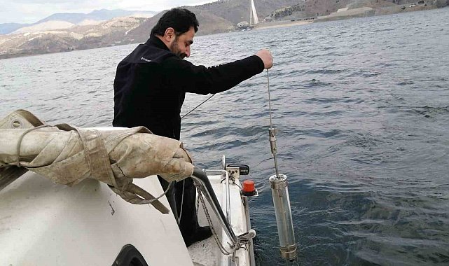 Elazığ'da su kaynaklarında saha çalışması