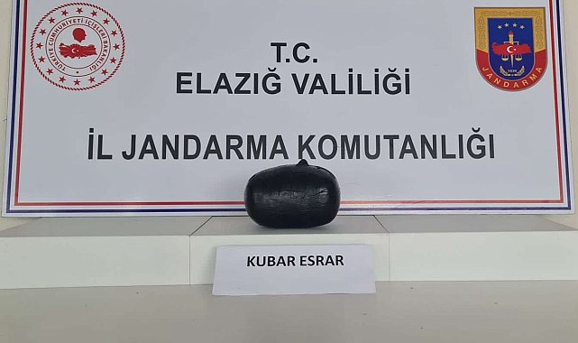 Elazığ'da uyuşturucu operasyonu