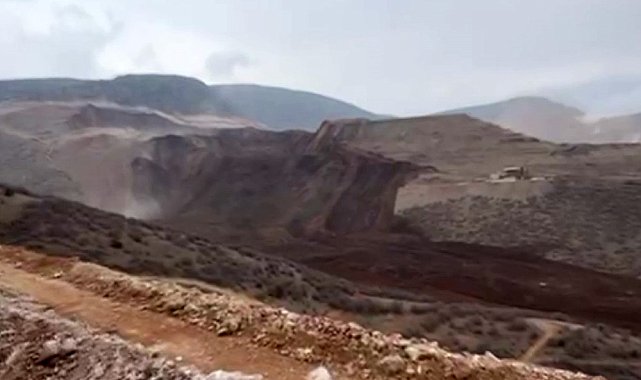 Erzincan'da maden sahasında toprak kayması: En az 9 kişi toprak altında