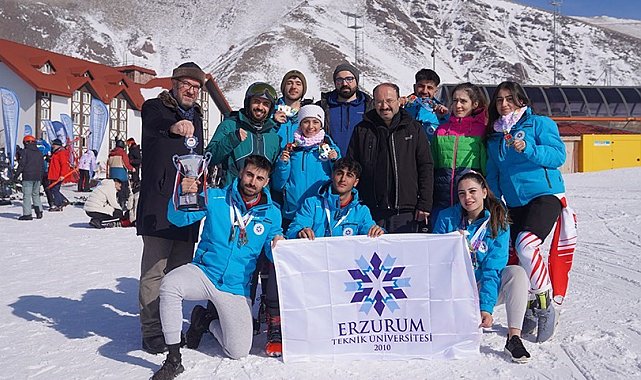 ETÜ Palandöken'de zirvenin sahibi oldu