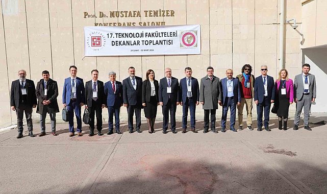 FÜ'de 17. teknoloji fakülteleri dekanlar toplantısı gerçekleştirildi