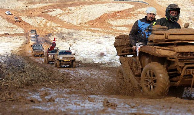 Hazarbaba Dağı'nda Off-Road rüzgarı