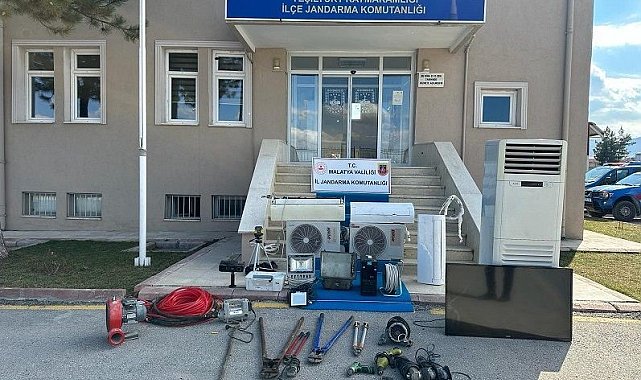 Jandarma 3 ayrı hırsızlık olayının şüphelilerini yakaladı