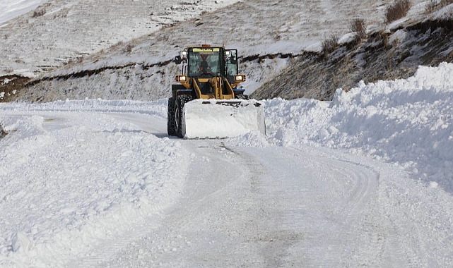 Kars’ta 83 köy yolu ulaşıma kapalı