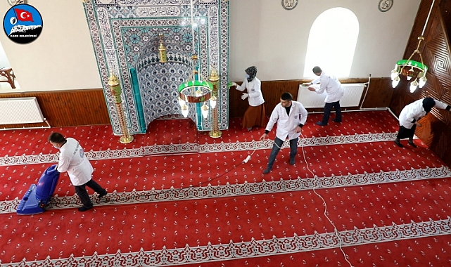 Kars’ta camiler Ramazan ayına hazırlanıyor