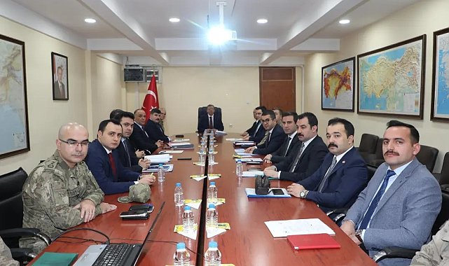 Kars'ta asayiş ve güvenlik toplantısı yapıldı