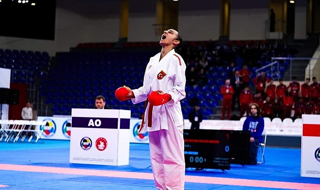 Karslı Mesude Avrupa'da büyük başarı gösterdi