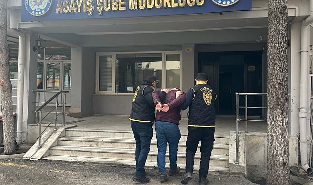 Malatya'da, 46 yıl hapis cezası bulanan hükümlü yakalandı