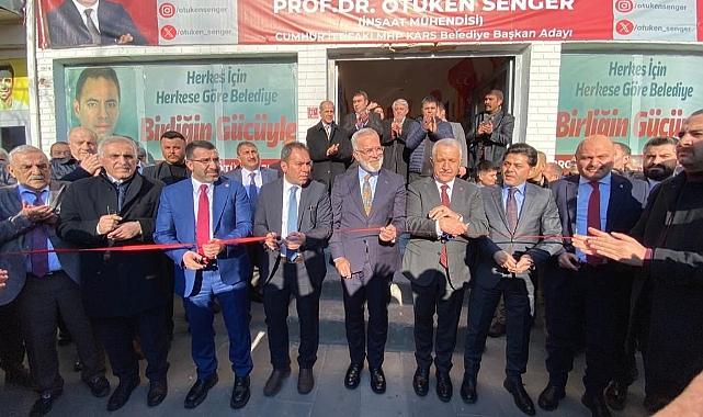 Ötüken Senger'in ikinci seçim koordinasyon merkezi açıldı