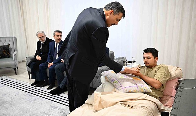 Pençe-Kilit Harekâtı gazisine ziyaret