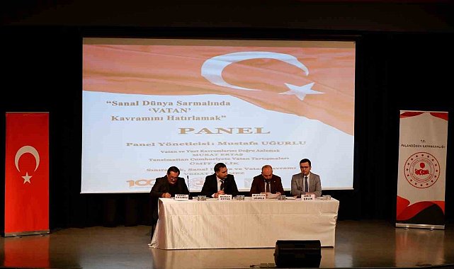 "Sanal dünyanın sarmalında vatan" paneline yoğun ilgi