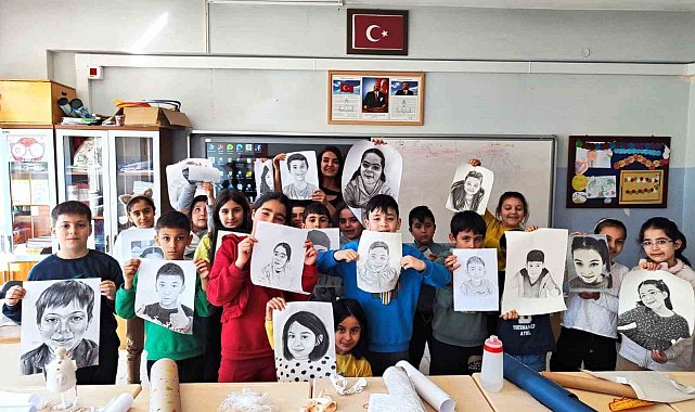 Ressamlardan Tunceli'deki çocuklara sürpriz