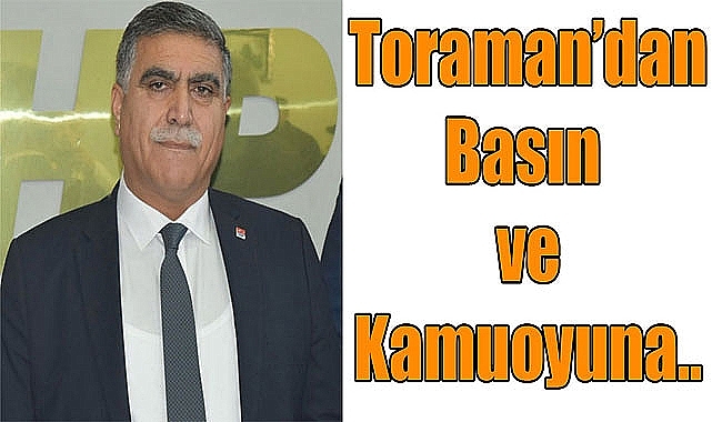 Taner Toraman'dan basın açıklaması