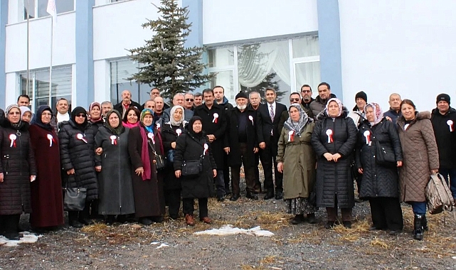 TÜGŞAV Sarıkamış&#039;ı ziyaret etti