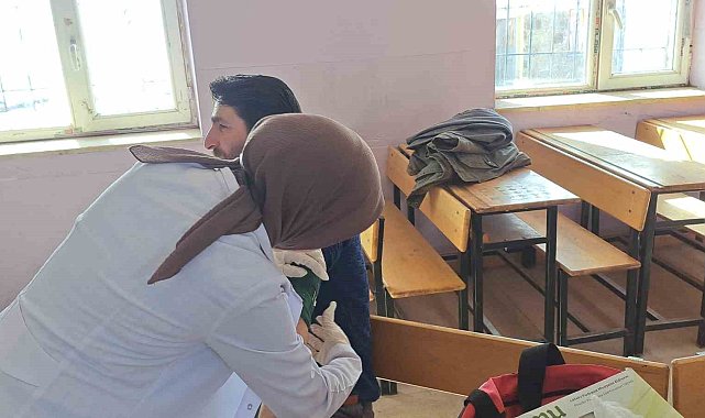 Türkiye&#039;nin en yüksek köyünde sağlık taraması yapıldı