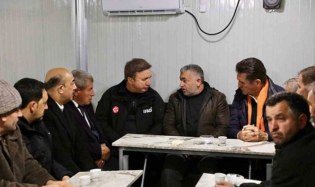 Vali Aydoğdu şehit babasına taziyede bulundu