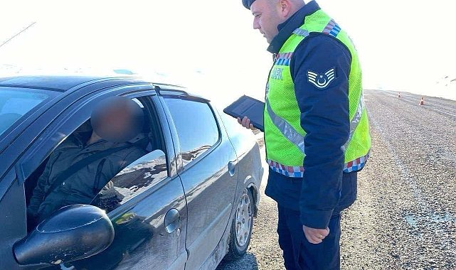 Van'da 83 araç trafikten men edildi