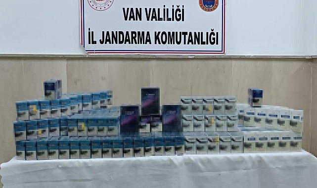 Van'da gümrük kaçağı malzemeler ele geçirildi