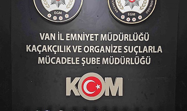 Van'da gümrük kaçakçılığı operasyonu