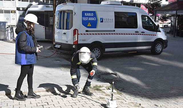 VEDAŞ'ın son teknoloji 'Kablo Test Aracı' göreve başladı