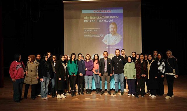 Yunus Emre Akkor, Bitlis Eren Üniversitesinde Osmanlı mutfağını anlattı