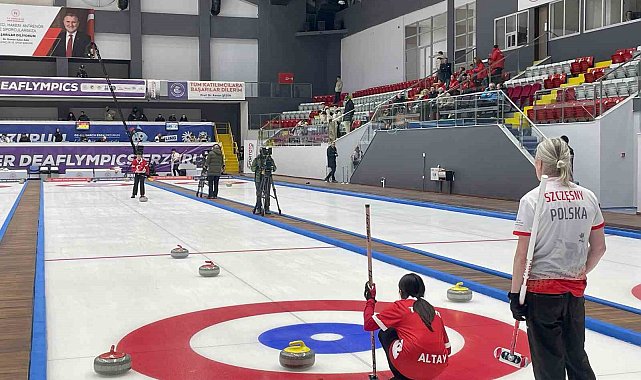 2023 Kış Deaflympics'te heyecan, curling müsabakalarıyla başladı
