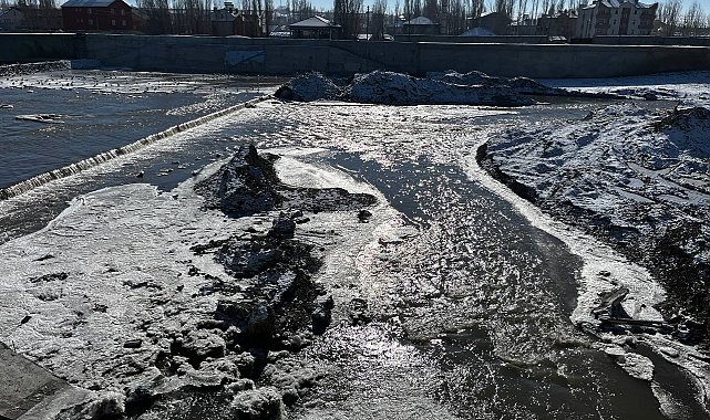 Ağrı'da soğuklar etkisini göstermeye devam ediyor