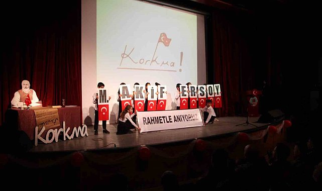 Ahlat'ta 12 Mart İstiklal Marşı'nın Kabulü ve Mehmet Akif Ersoy'u Anma programı