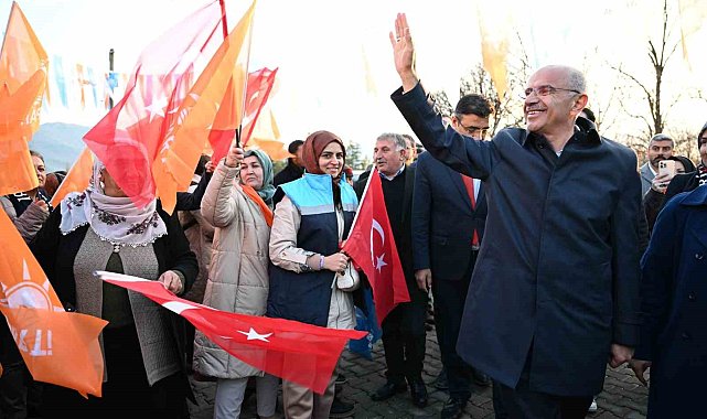 AK Parti Malatya Büyükşehir Adayı Sami Er'e Sürgü'de coşkulu karşılama
