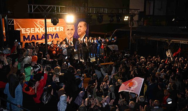 AK Parti Malatya'da büyükşehir ve merkez ilçeleri kazandı