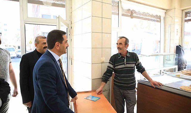 AK Partili Taşkın seçim çalışmalarını sürdürüyor