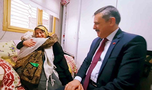 Aliye Nine'den Vali Çiftçi'ye iadeiziyaret