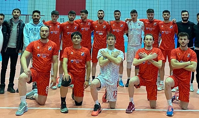 Aşkale Voleybol Takımı bir üst turda