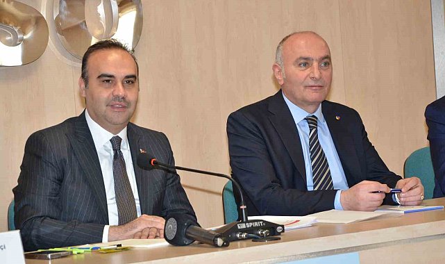 Bakan Kacır ETSO'da iş dünyası ile buluştu